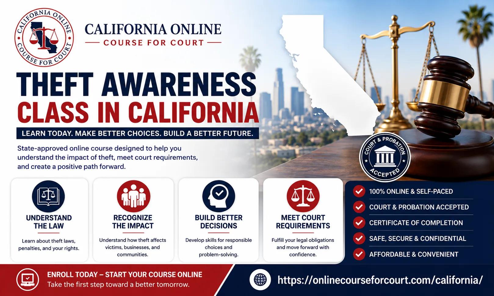 Theft Awareness Class in California: A Complete Guide to Court-Ordered Education and Prevention cover picture