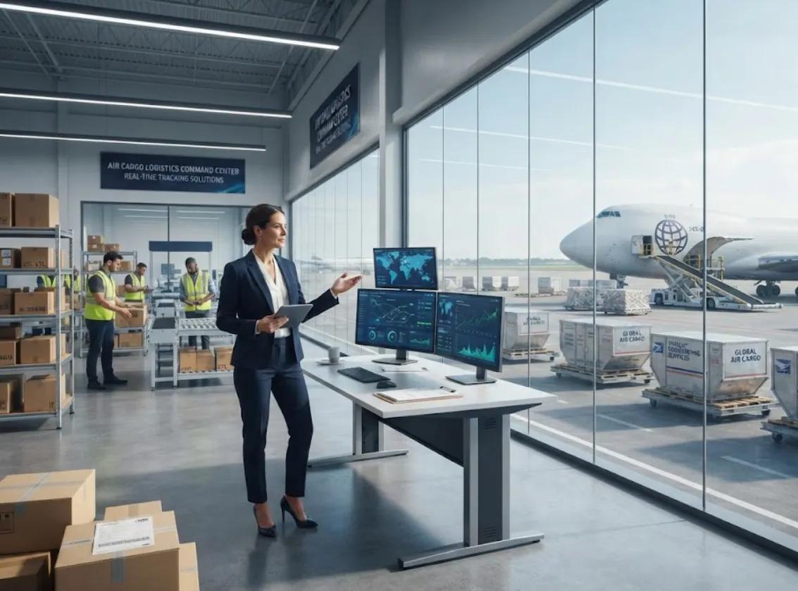 The Comprehensive Guide to Selecting the Right Air Cargo Freight Forwarding Partner for Your Business Needs cover picture