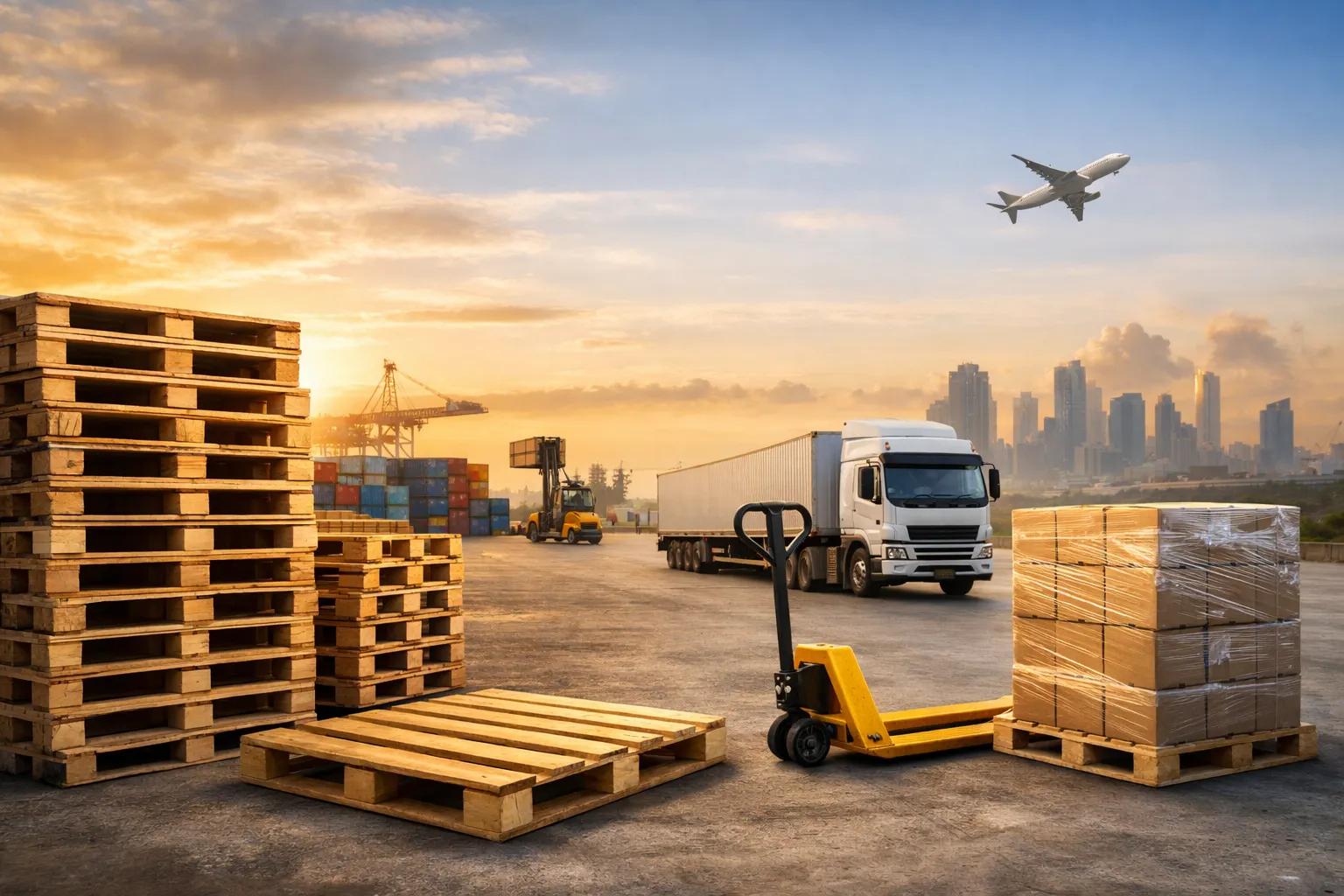 Pallets Market Share Growth Trends and Regional Analysis 2034 cover picture