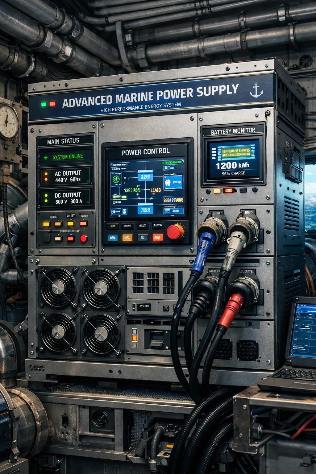 Advanced Marine Power Supply Market Share by Devices and Application 2034 cover picture