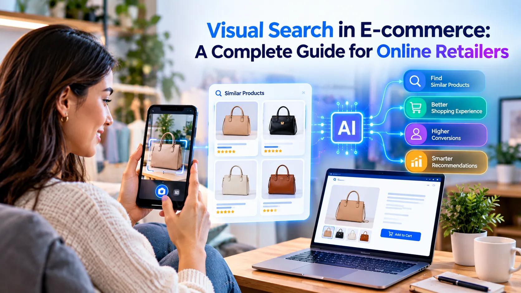 Visual Search in E-commerce: A Complete Guide for Online Retailers cover picture