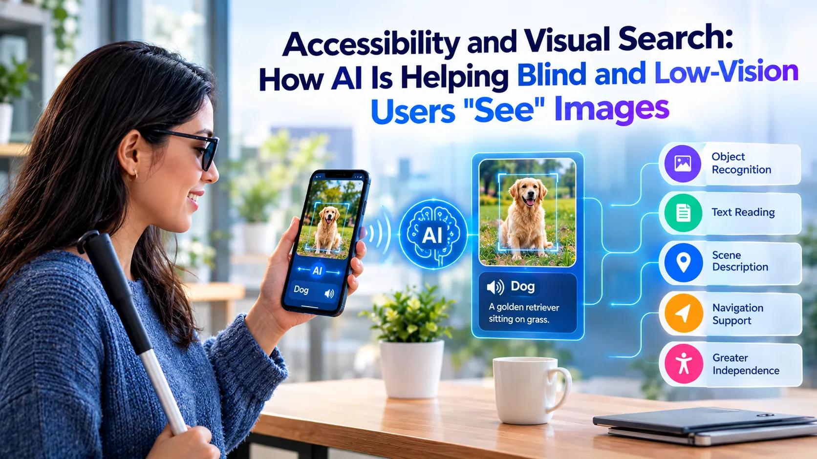 Accessibility and Visual Search: How AI Is Helping Blind and Low-Vision Users "See" Images cover picture