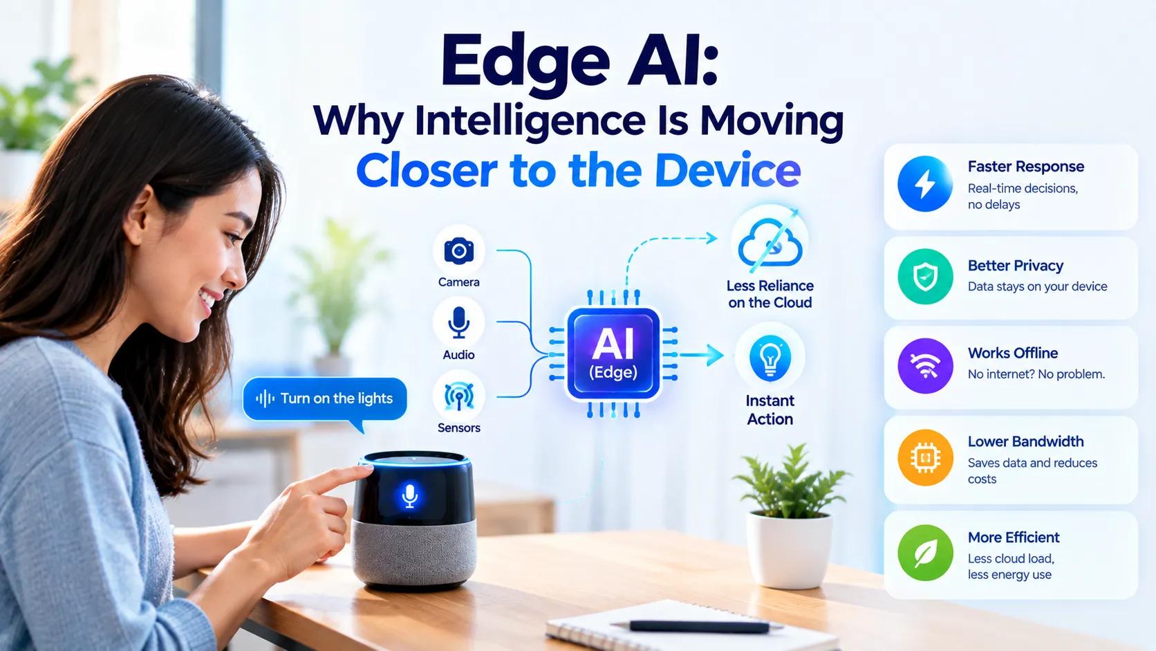 Edge AI: Why Intelligence Is Moving Closer to the Device cover picture