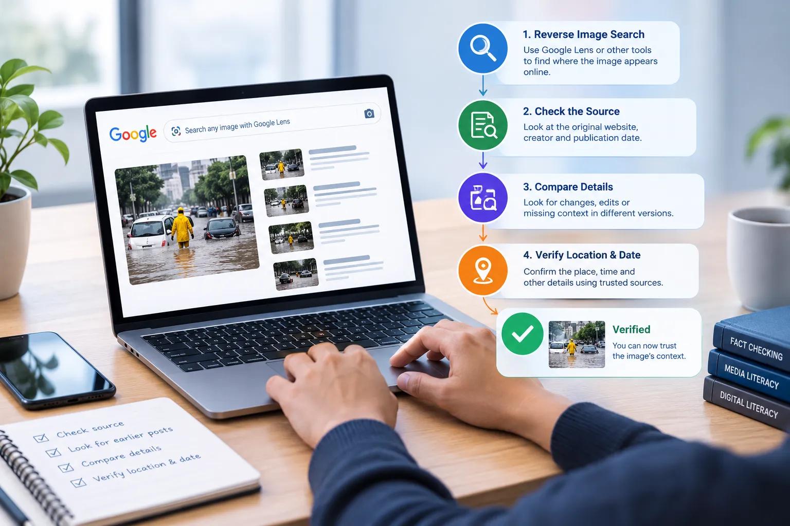 How to Verify a Viral Photo in Ten Minutes: Image Search Techniques Fact Checkers Rely On cover picture