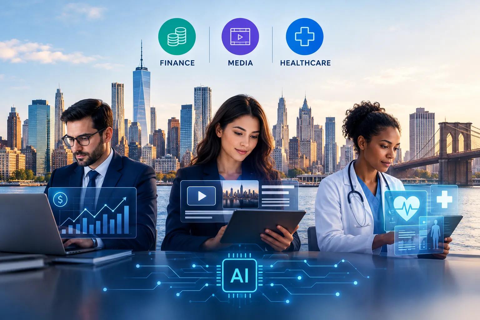 AI in New York: What Finance, Media and Health Teams Need cover picture
