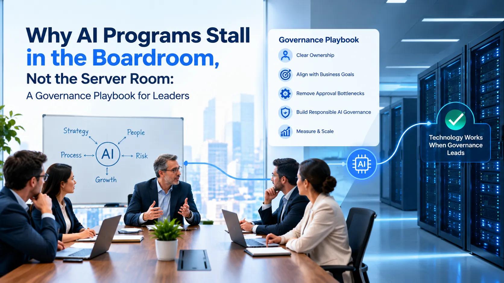 AI Governance Playbook: Why AI Programs Stall at the Top cover picture