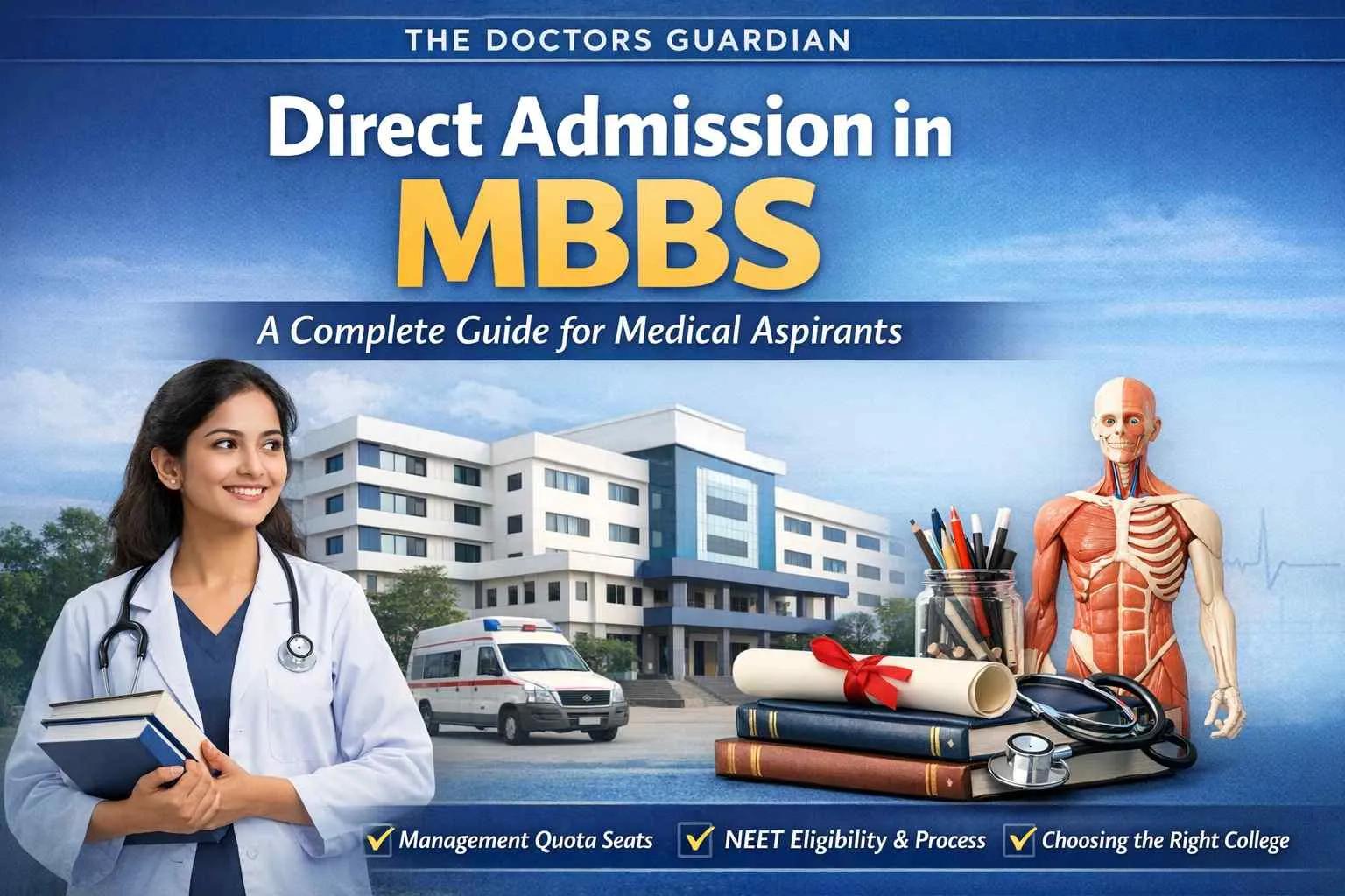 Direct Admission in MBBS cover picture