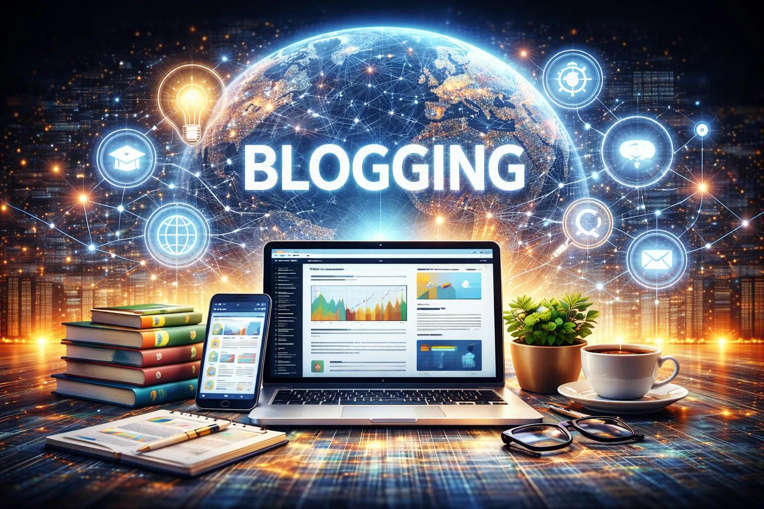 The Role of Blogging in Sharing Information Across the Internet cover picture