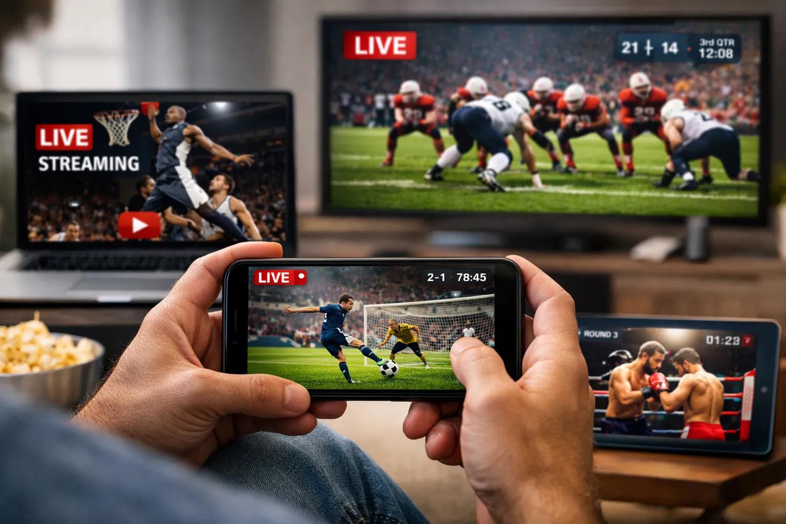 How Online Sports Streaming Is Transforming the Way Fans Experience Live Sports cover picture