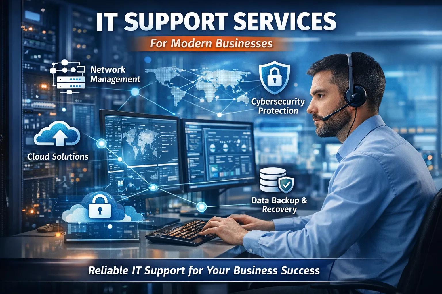 The Growing Importance of IT Support Services for Modern Businesses cover picture