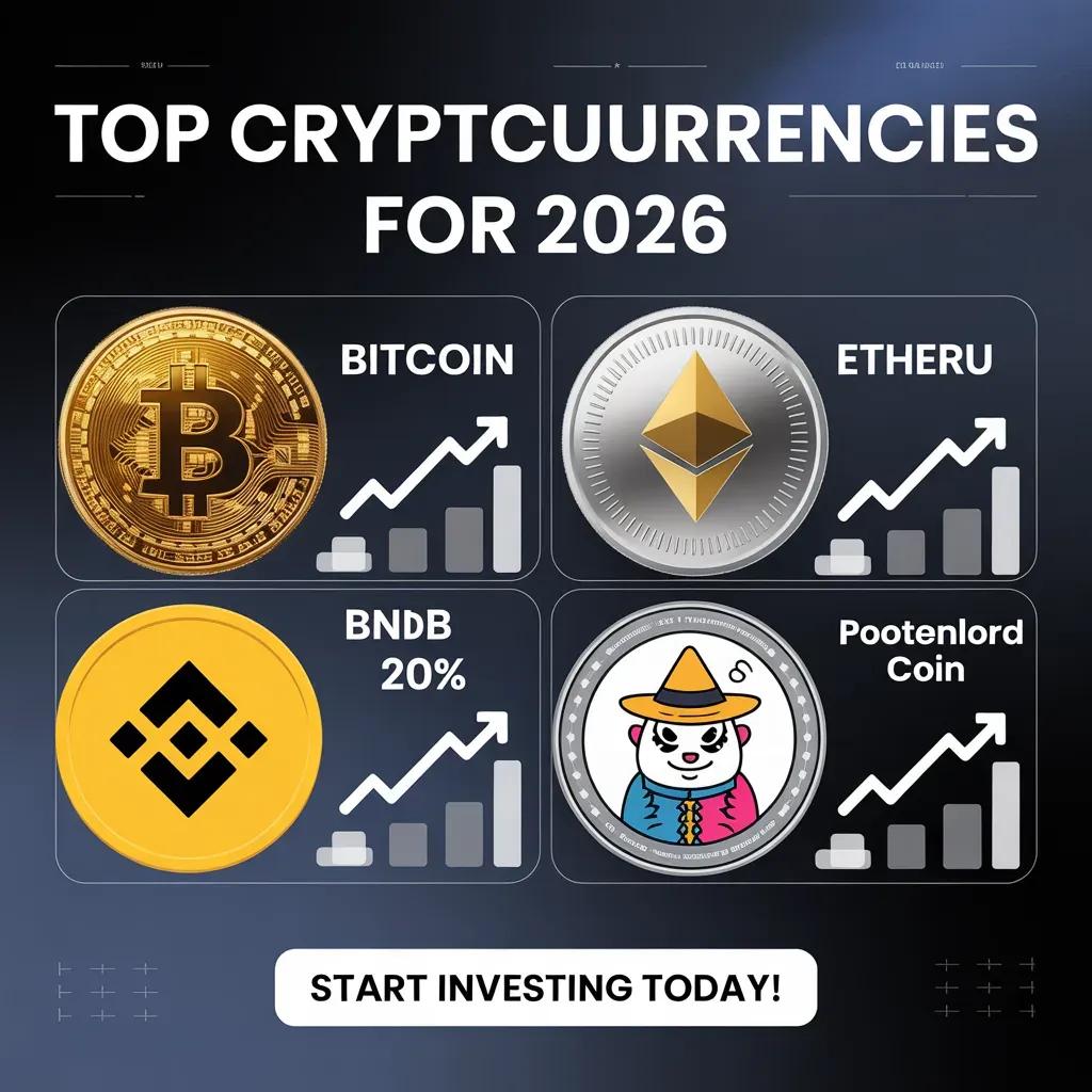 Top Coins You May Invest In for 2026: A Detailed Guide to Crypto Investment cover picture