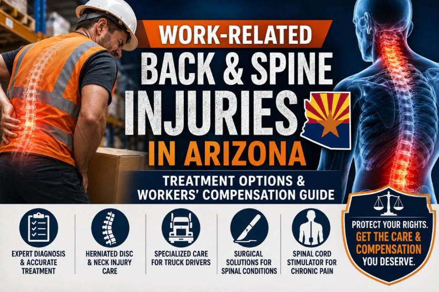 Work-Related Back and Spine Injuries in Arizona: Treatment Options and Workers' Compensation Guide cover picture