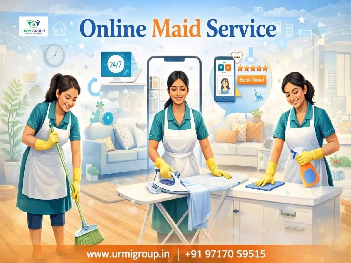 Online Maid Service: The Smart Way to Manage Your Home Efficiently cover picture
