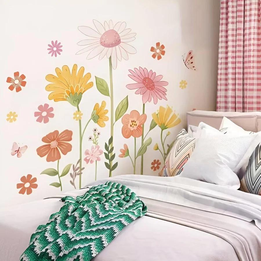 Bring Life to Your Walls with Floral and Retro Patterned Wallpaper cover picture