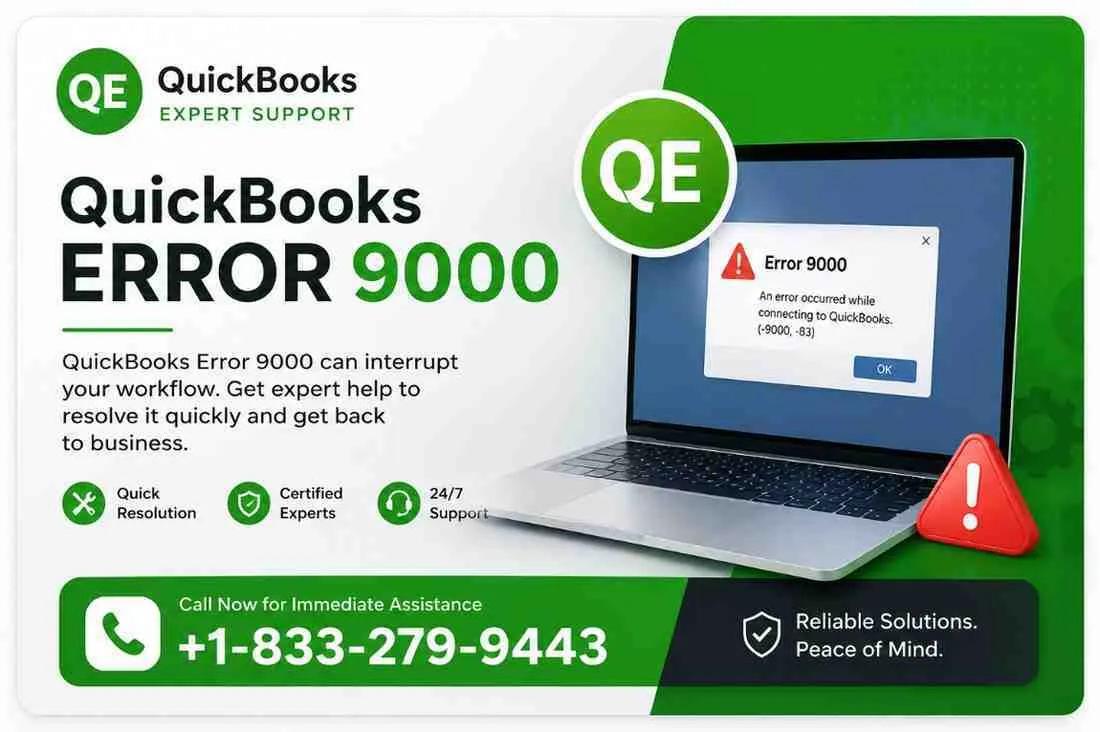 How QuickBooks Error 9000 Effect on Payroll : Let's Fix cover picture