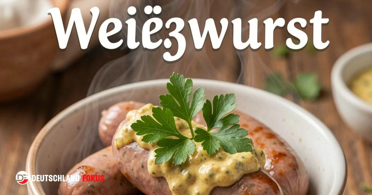 Alles über die Weißwurst: Tradition, Geschmack und Geheimnisse der bayerischen Spezialität cover picture