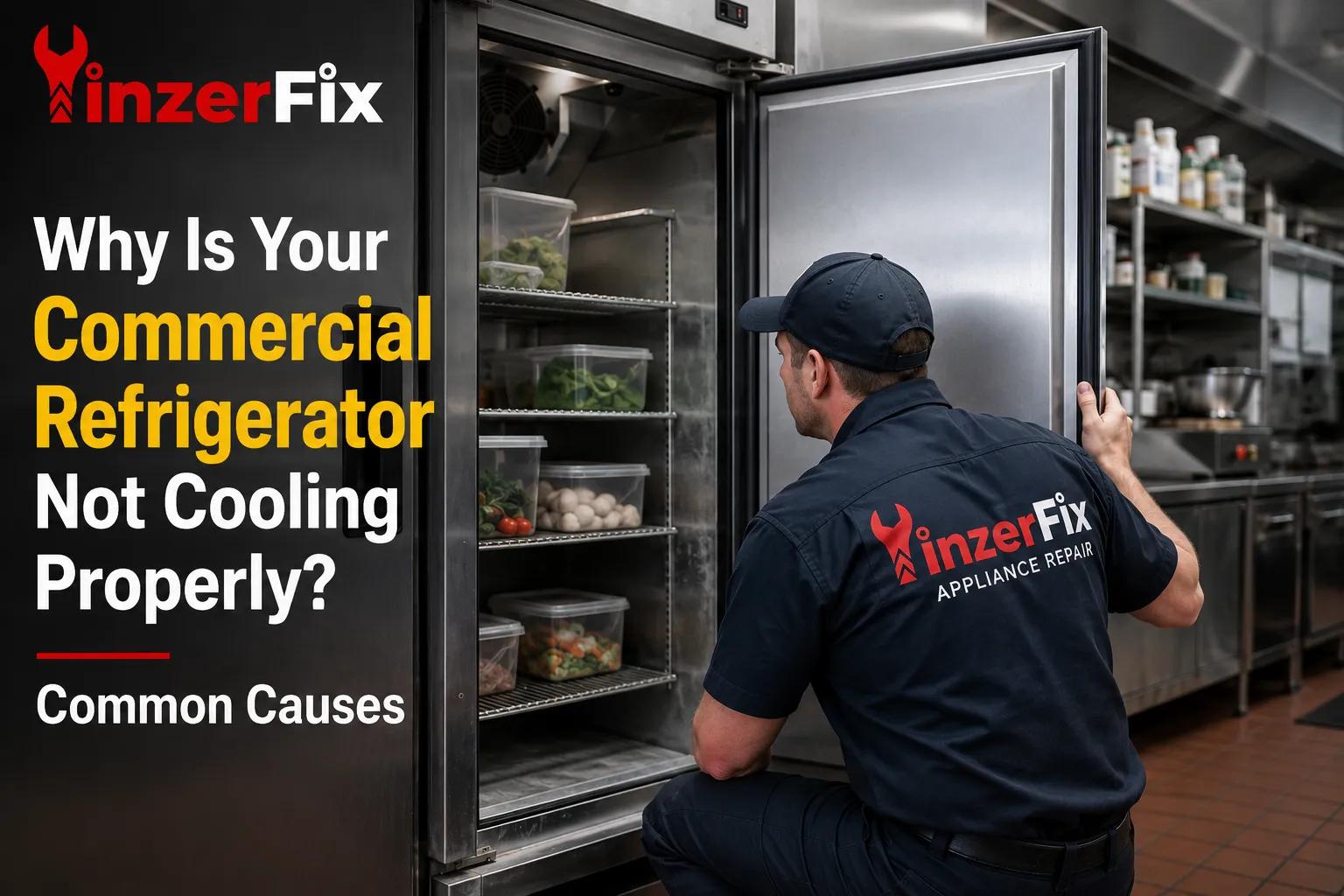 Why Is Your Commercial Refrigerator Not Cooling Properly? Common Causes cover picture