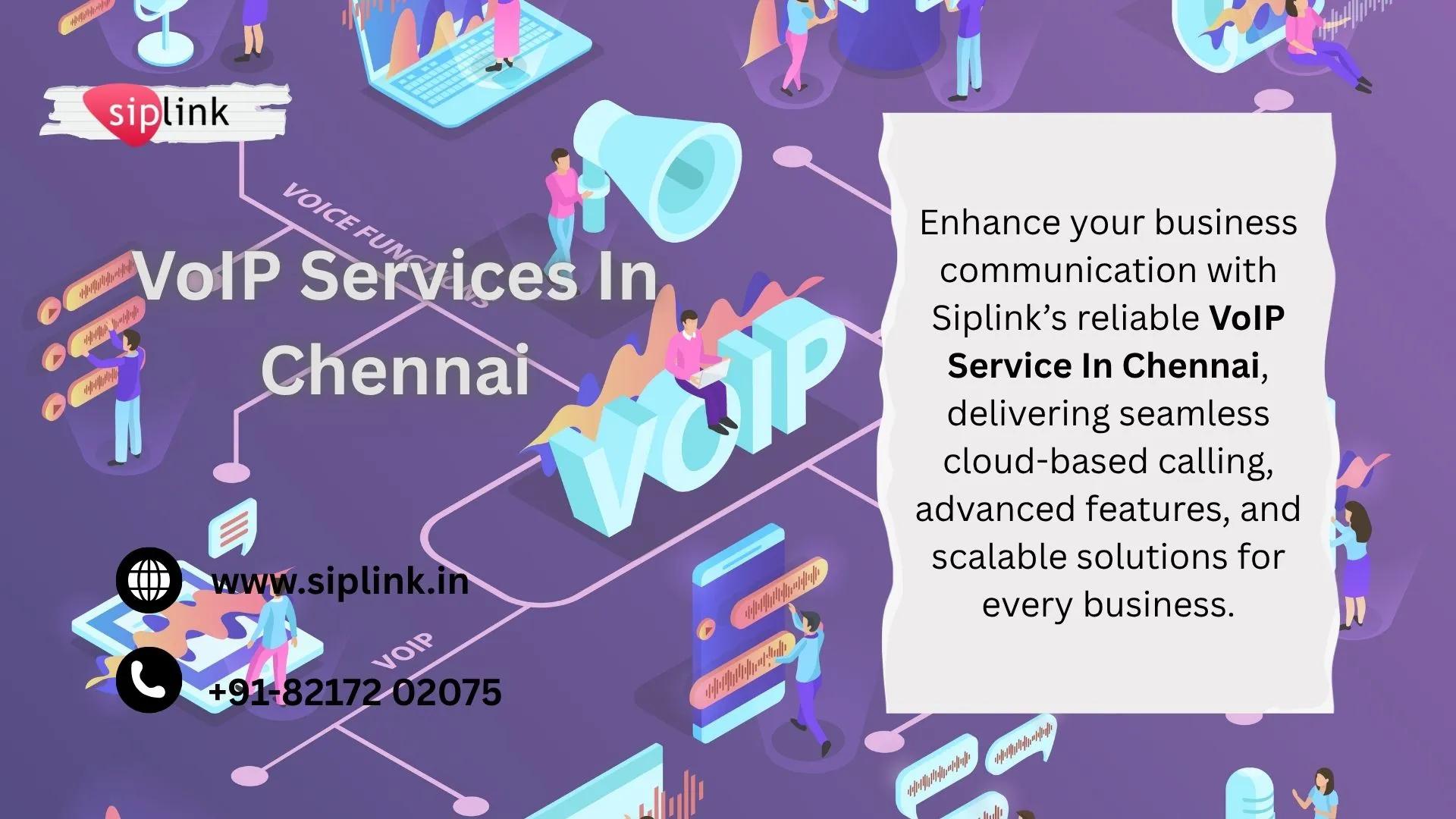Voip Service In Chennai Transforming Business Communication with Siplink cover picture