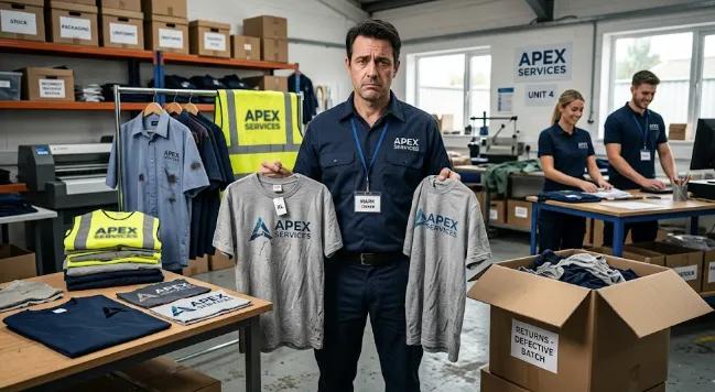 7 Costly Mistakes Businesses Make When Ordering Printed Workwear T Shirts cover picture