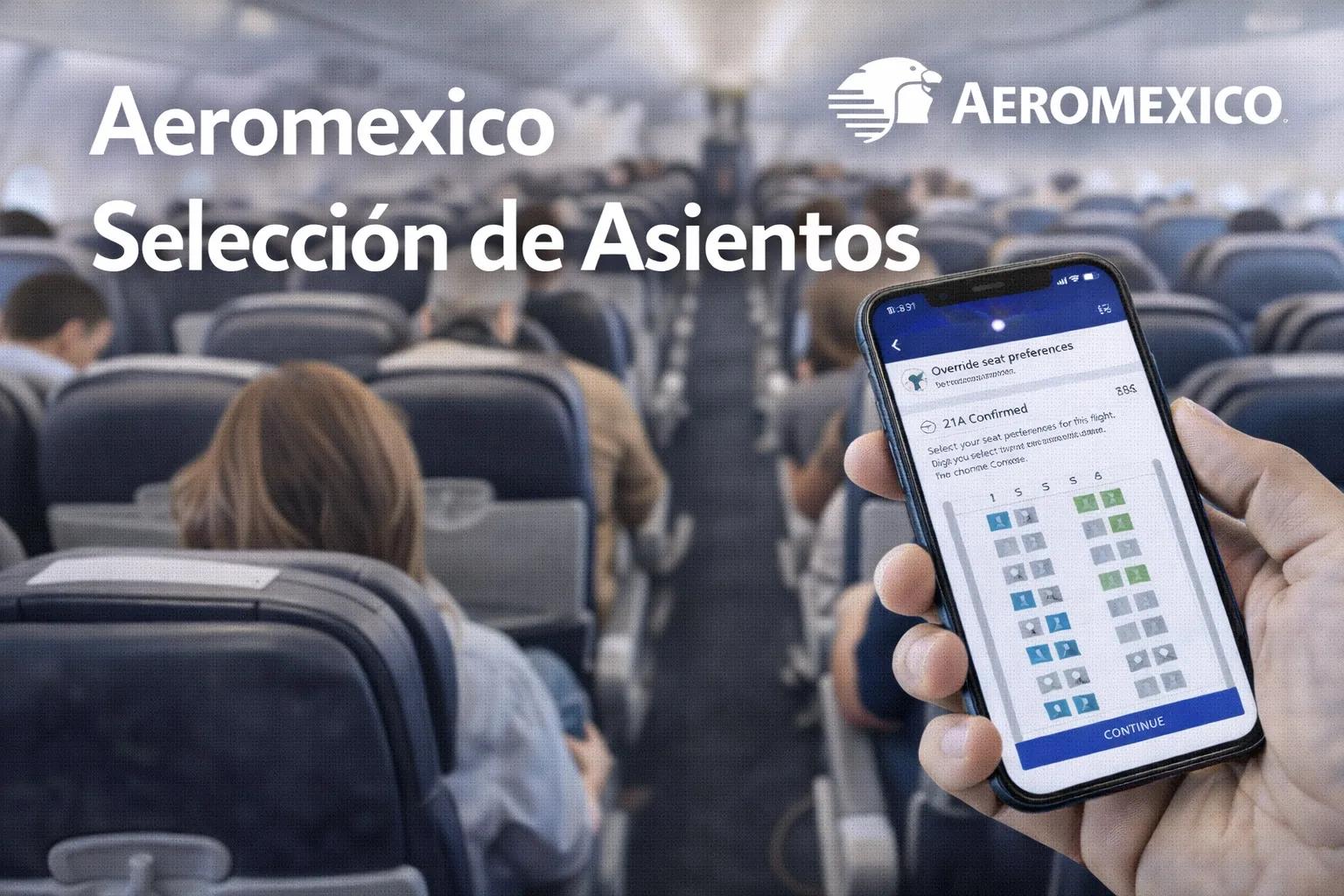 Aeromexico Selección de Asientos: Tips para Viajar Más Cómodo y Seguro cover picture