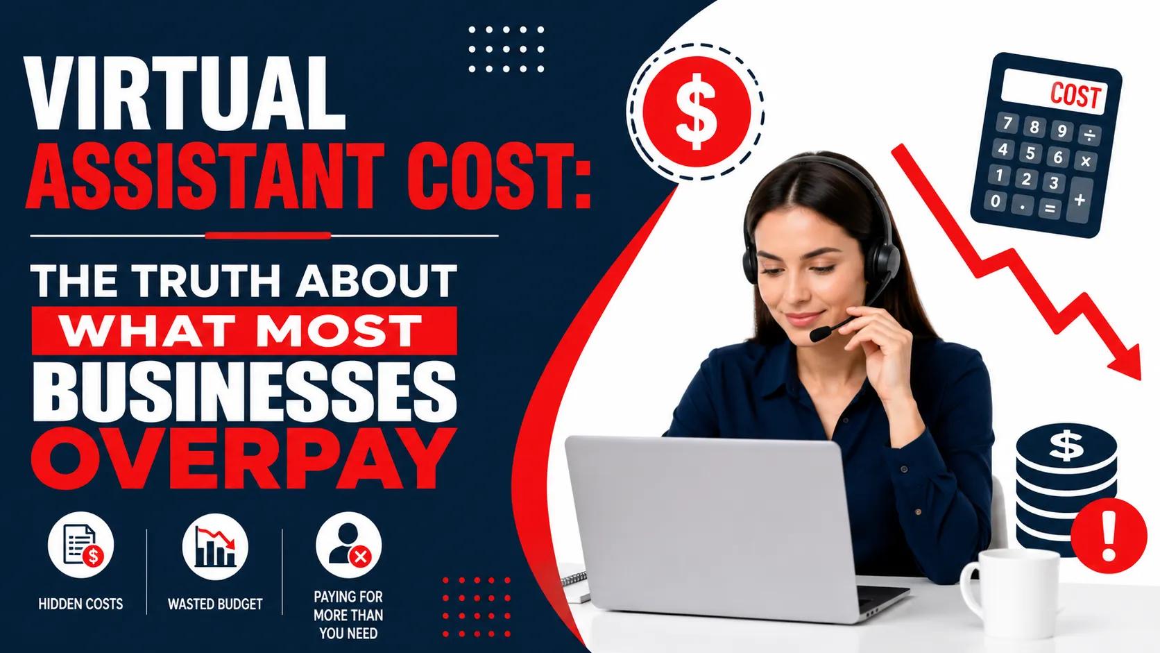 The Truth About Virtual Assistant Cost: What Most Businesses Overpay cover picture