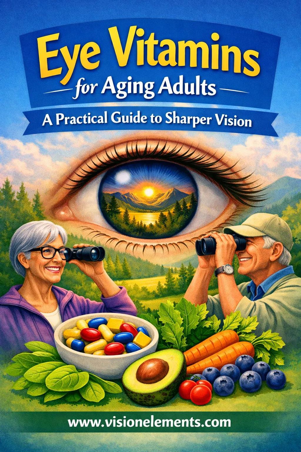 Eye Vitamins for Aging Adults: A Practical Guide to Sharper Vision cover picture