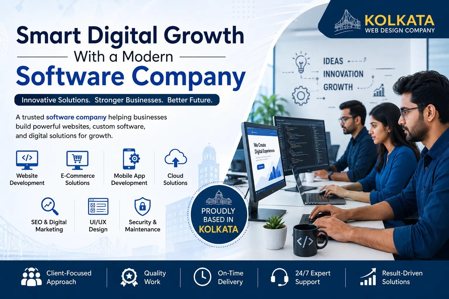 Smart Digital Growth With a Modern Software Company cover picture