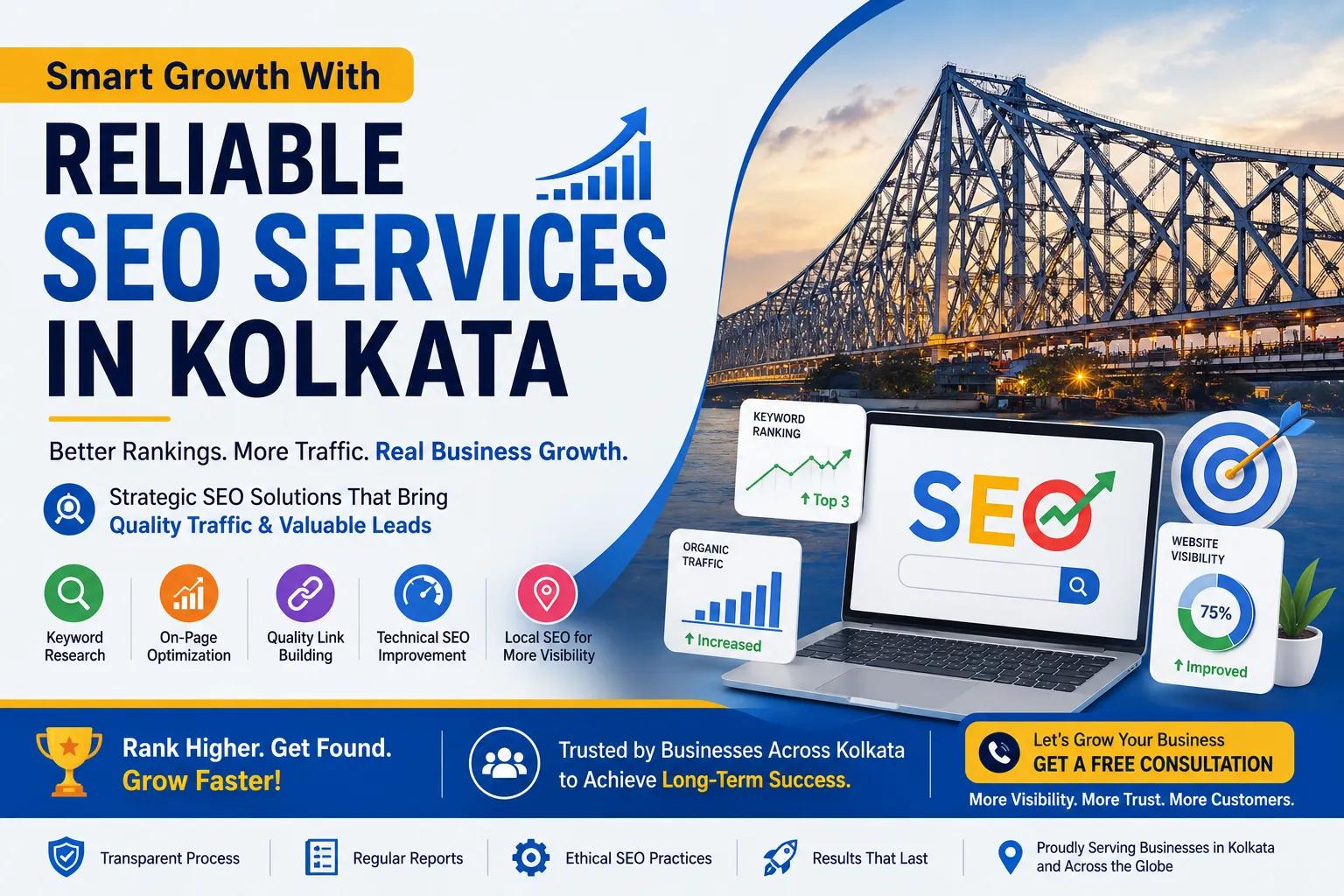 Smart Growth With Reliable SEO Services Kolkata cover picture
