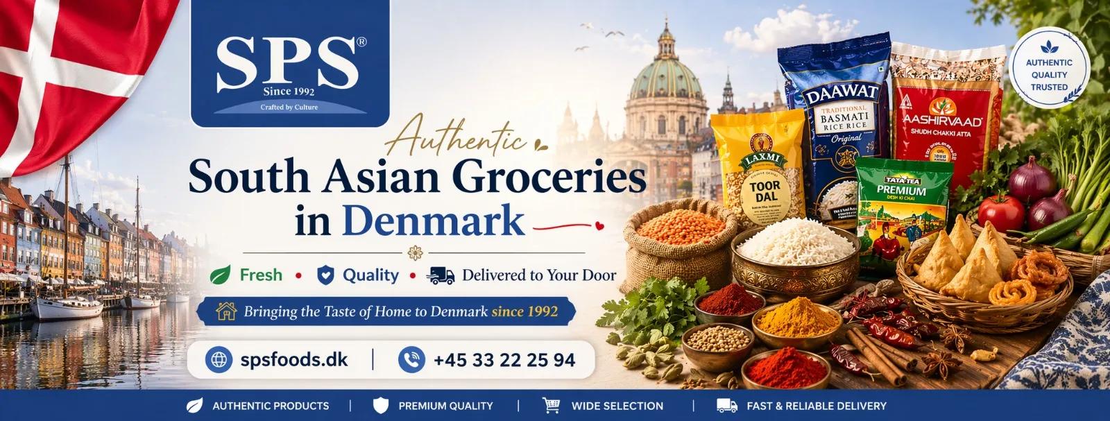 Indian Supermarket Copenhagen: Shop Spices, Snacks and Groceries cover picture