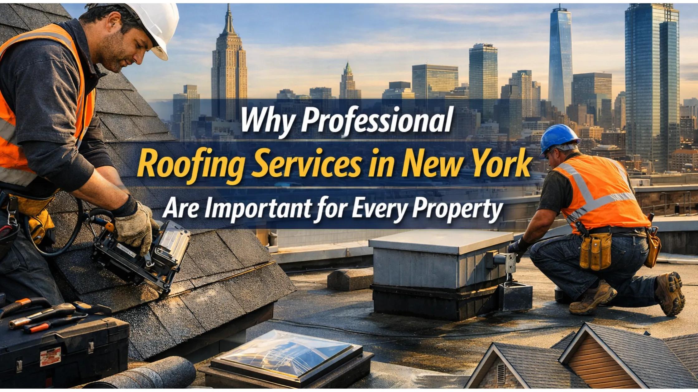 Why Professional Roofing Services in New York Are Important for Every Property cover picture