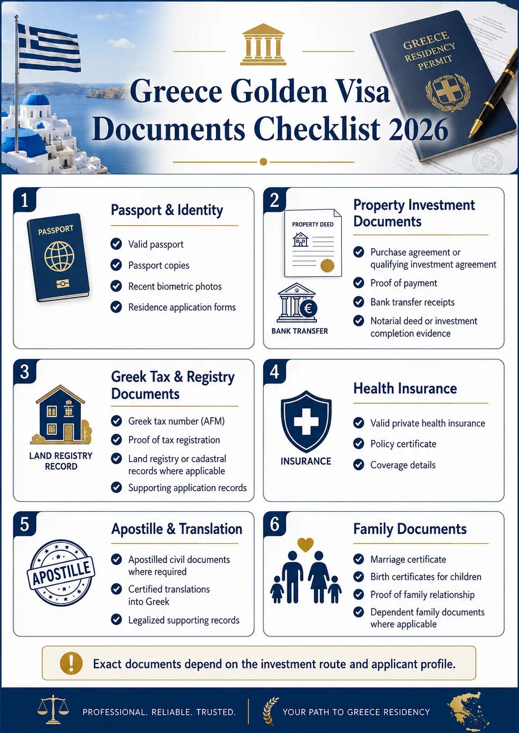 Essential Greece Golden Visa Documents f cover picture