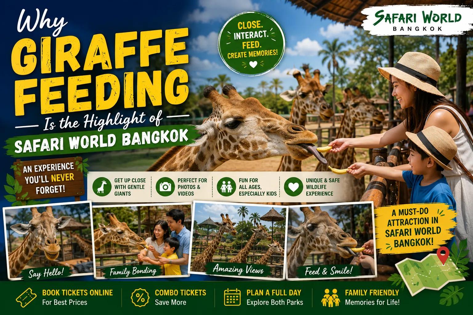 Why Giraffe Feeding Is the Highlight of Safari World Bangkok cover picture