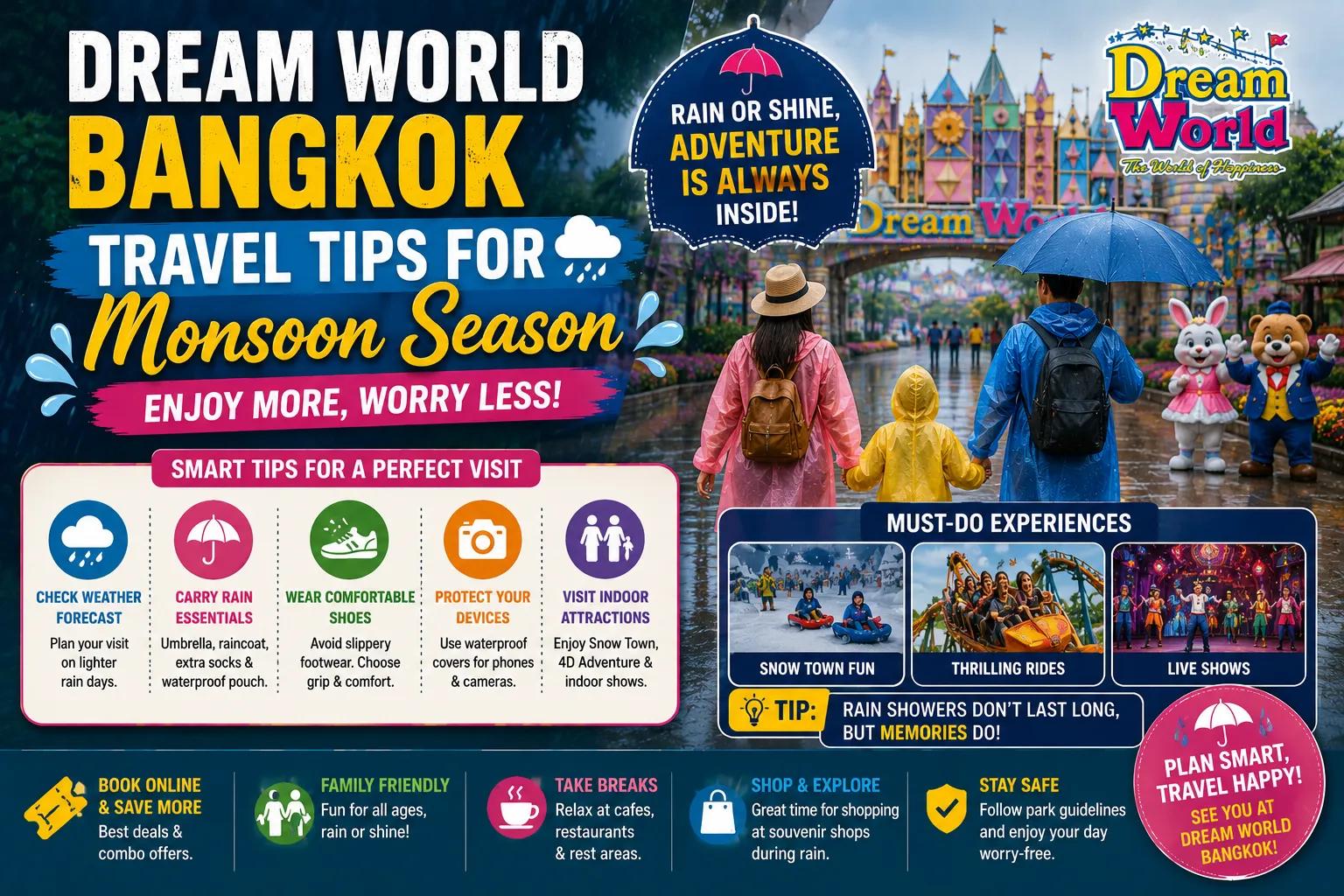 Dream World Bangkok Travel Tips for Monsoon Season cover picture