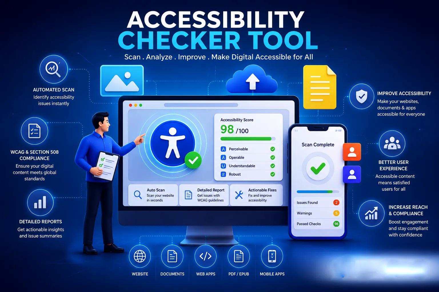 Accessibility Checker Tools vs. Manual Accessibility Audits cover picture