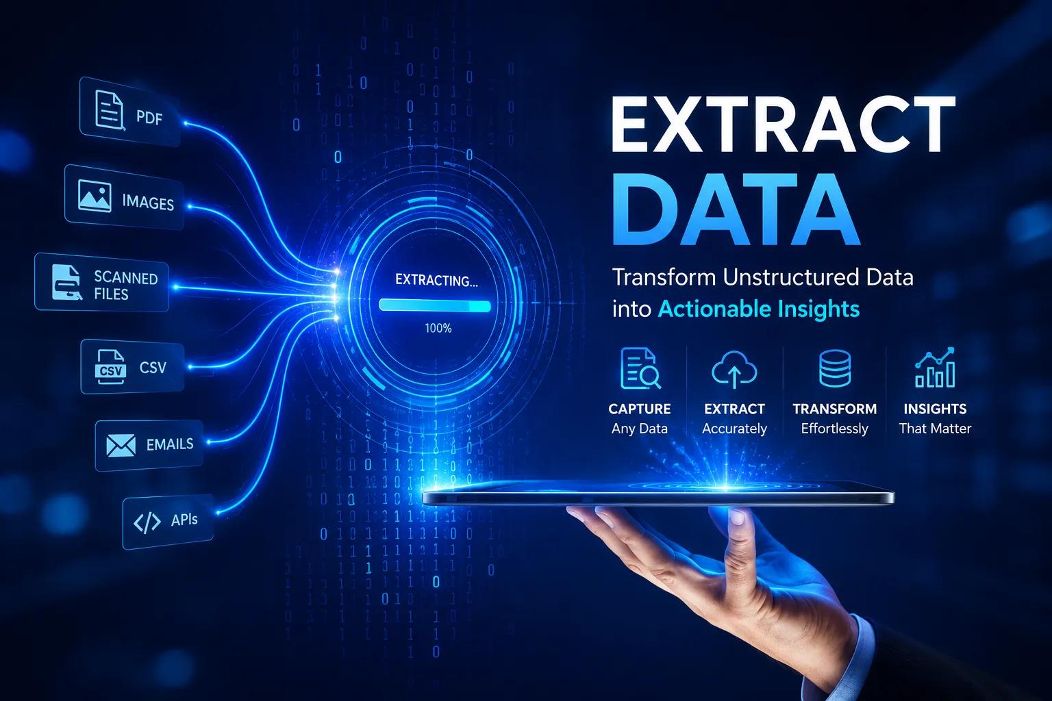 What Is Data Extraction? A Complete Beginner's Guide (2026) cover picture