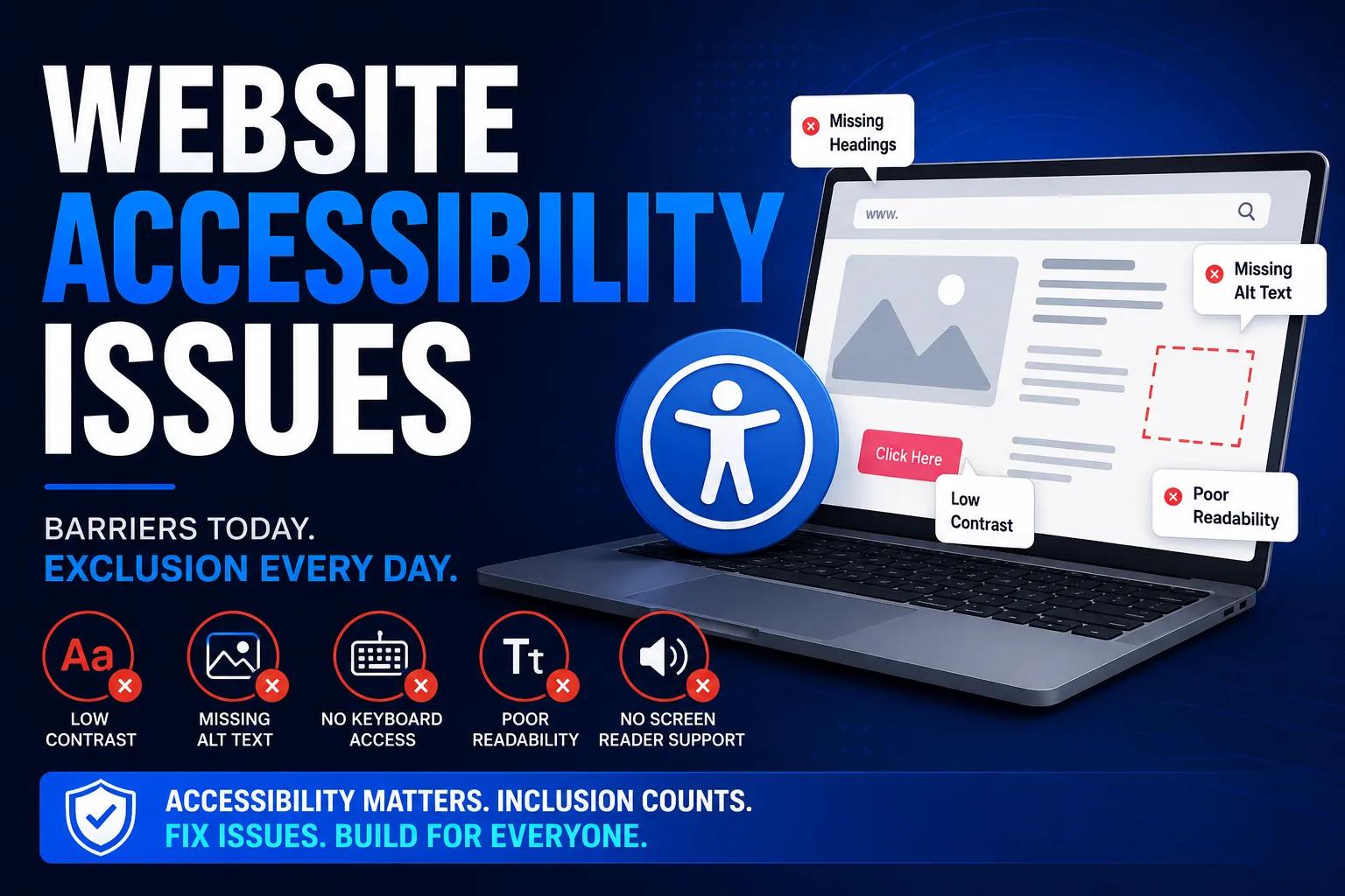 Website Accessibility Issues: A Complete Guide to WCAG Compliance cover picture