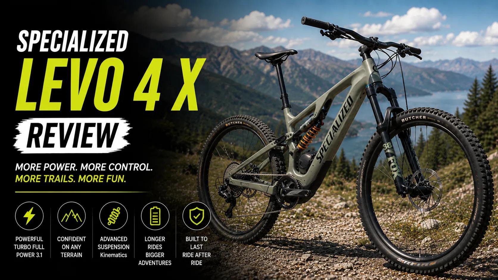 Specialized Levo 4 X Review: Complete Electric Mountain Bike Guide cover picture