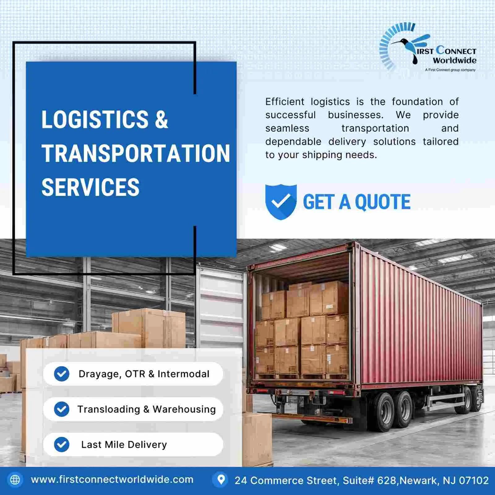 Reliable Container Transportation USA Expert cover picture