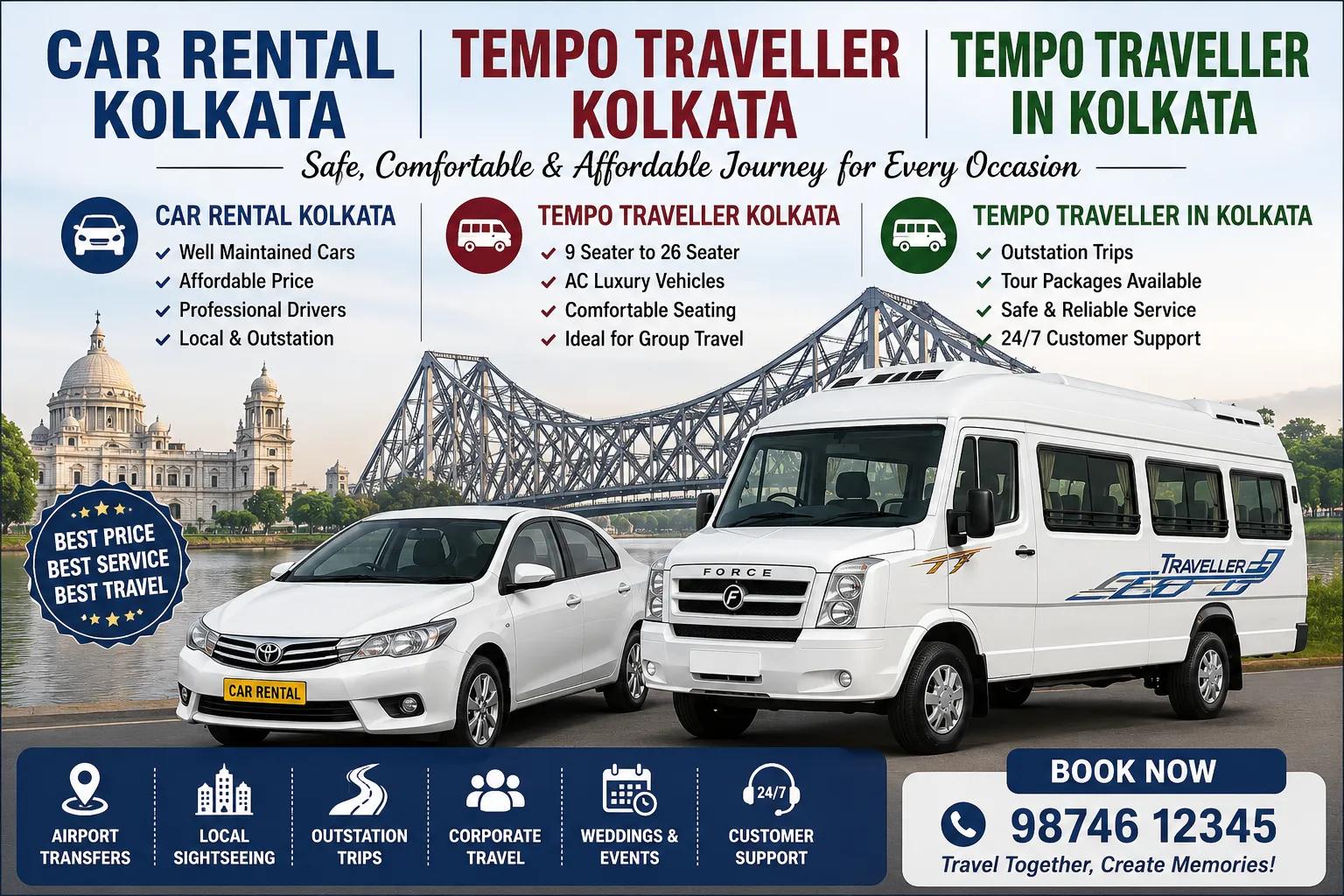 Car Rental Kolkata: Travel Smart with Re cover picture