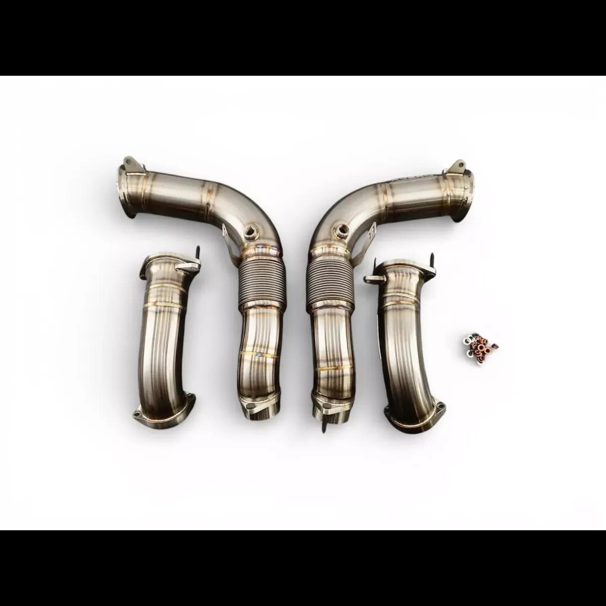 Audi RSQ8 SQ7 Downpipes vs BMW M5 G90/G9 cover picture