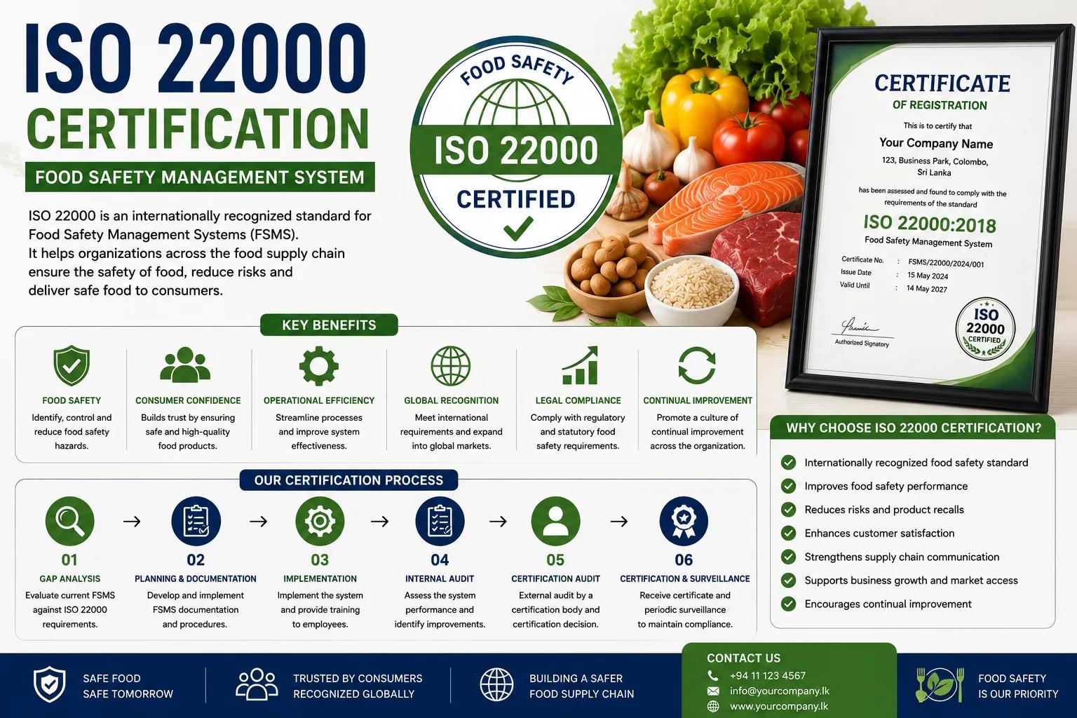 ISO 22000 Certification: A Complete Guide to Food Safety Management Systems cover picture