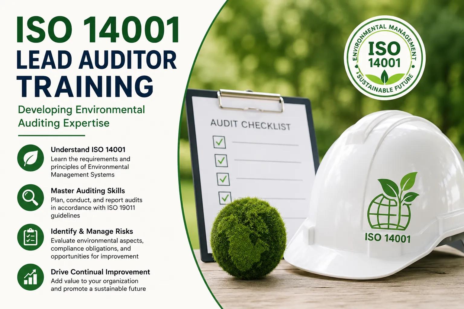 ISO 14001 Lead Auditor Training: Developing Expertise in Environmental Management Auditing cover picture