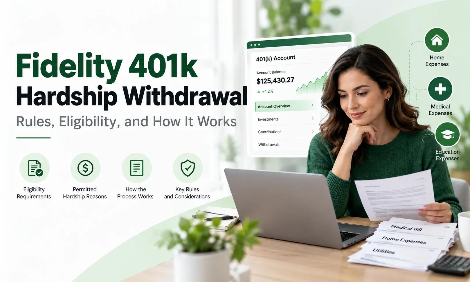 How to Hardship Withdrawal From Fidelity 401k? cover picture
