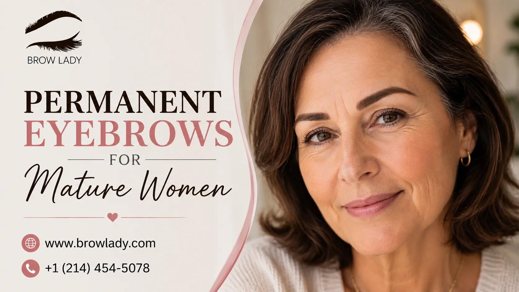 The Photo That Made Me Consider Permanent Eyebrows for Mature Women cover picture