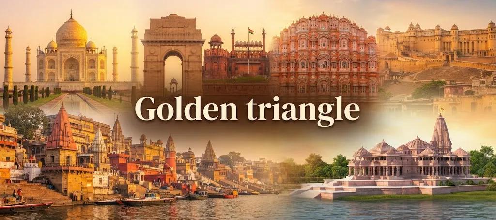 Best Places to Visit and Travel Tips: Golden Triangle with Ayodhya and Varanasi – Complete India Tour Guide (2026) cover picture