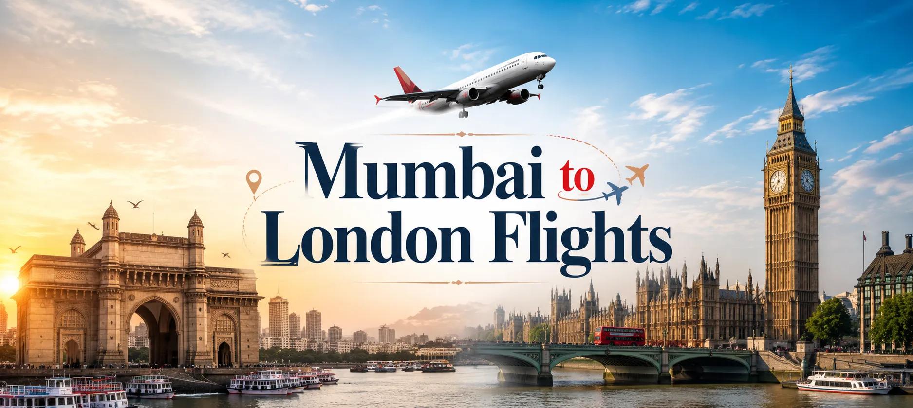 Mumbai to London Flights: Airlines, Airfare & Visa Travel Guide cover picture