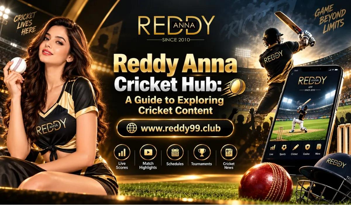 Reddy Anna Cricket Hub: A Guide to Exploring Cricket Content cover picture