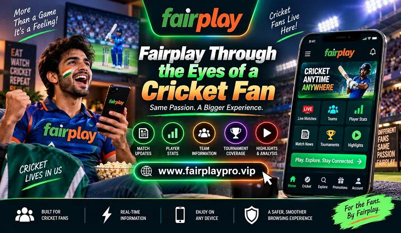 Fairplay Through the Eyes of a Cricket Fan cover picture