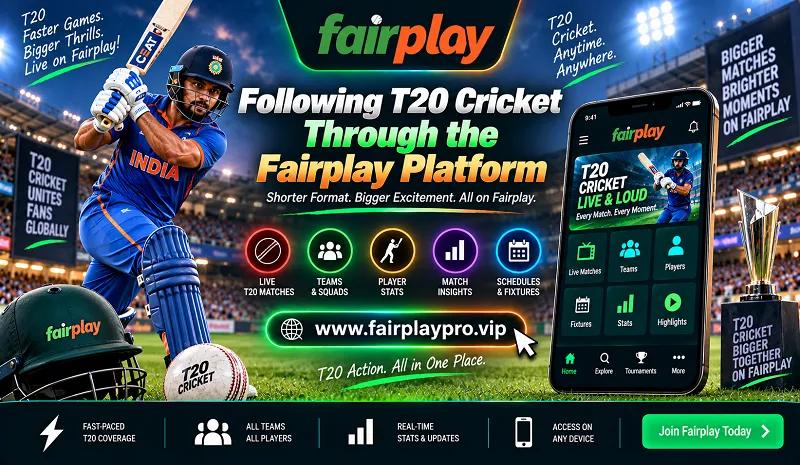 Following T20 Cricket Through the Fairplay Platform cover picture