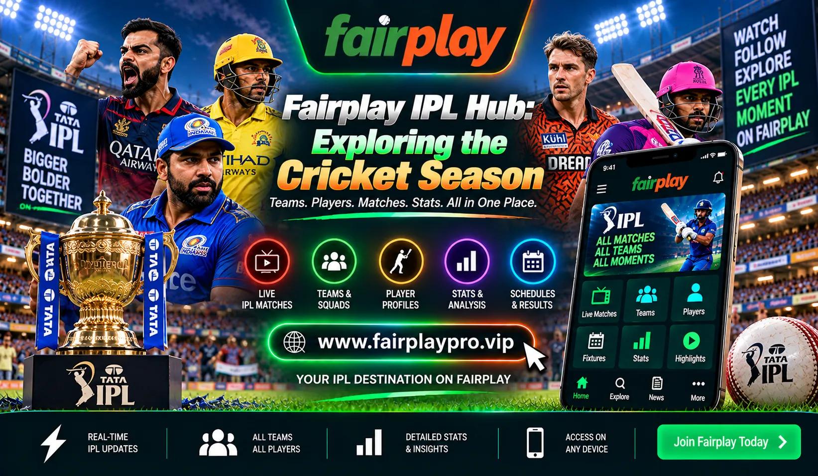 Fairplay IPL Hub: Exploring the Cricket Season cover picture